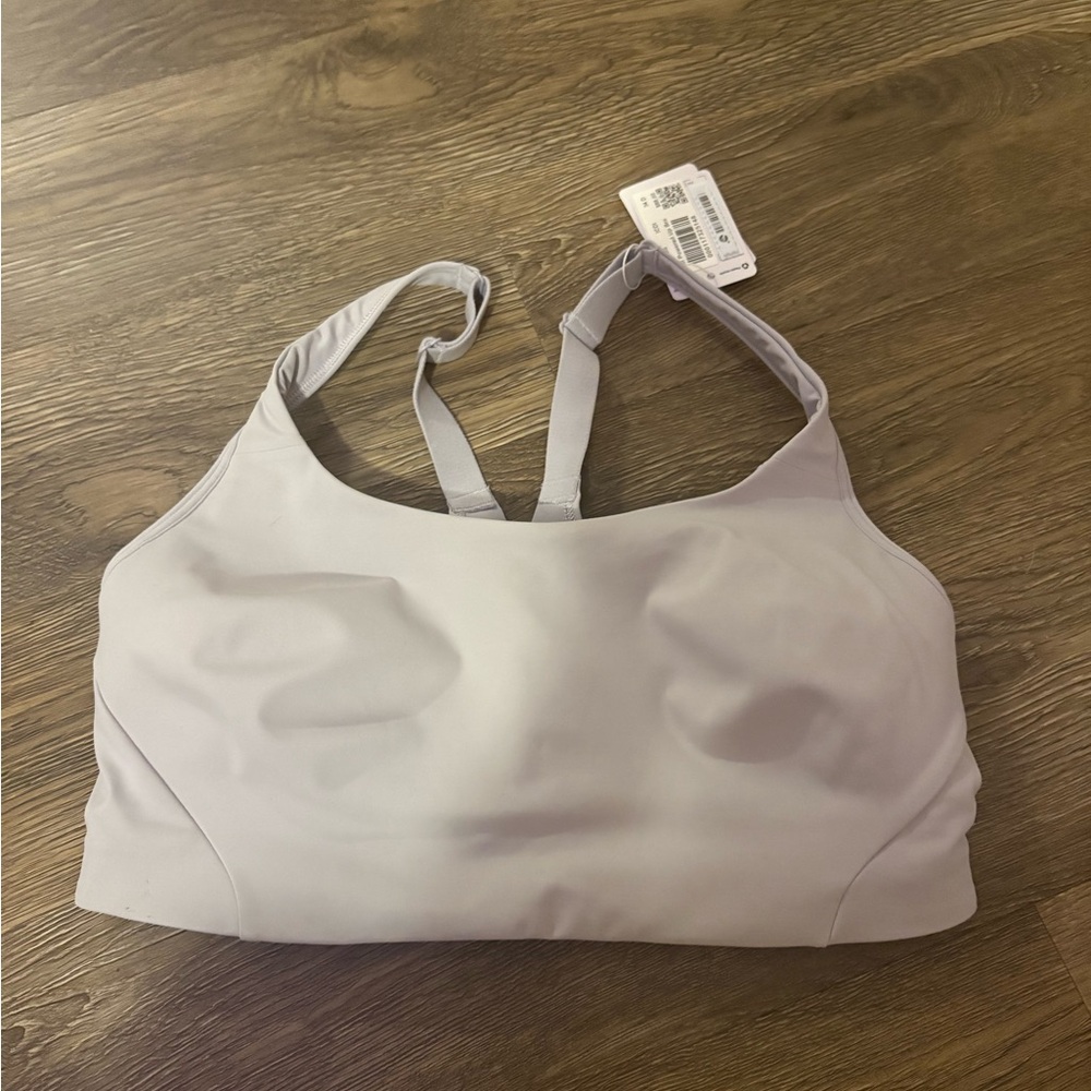 Lululemon Athletica Light Gray Sports Bra